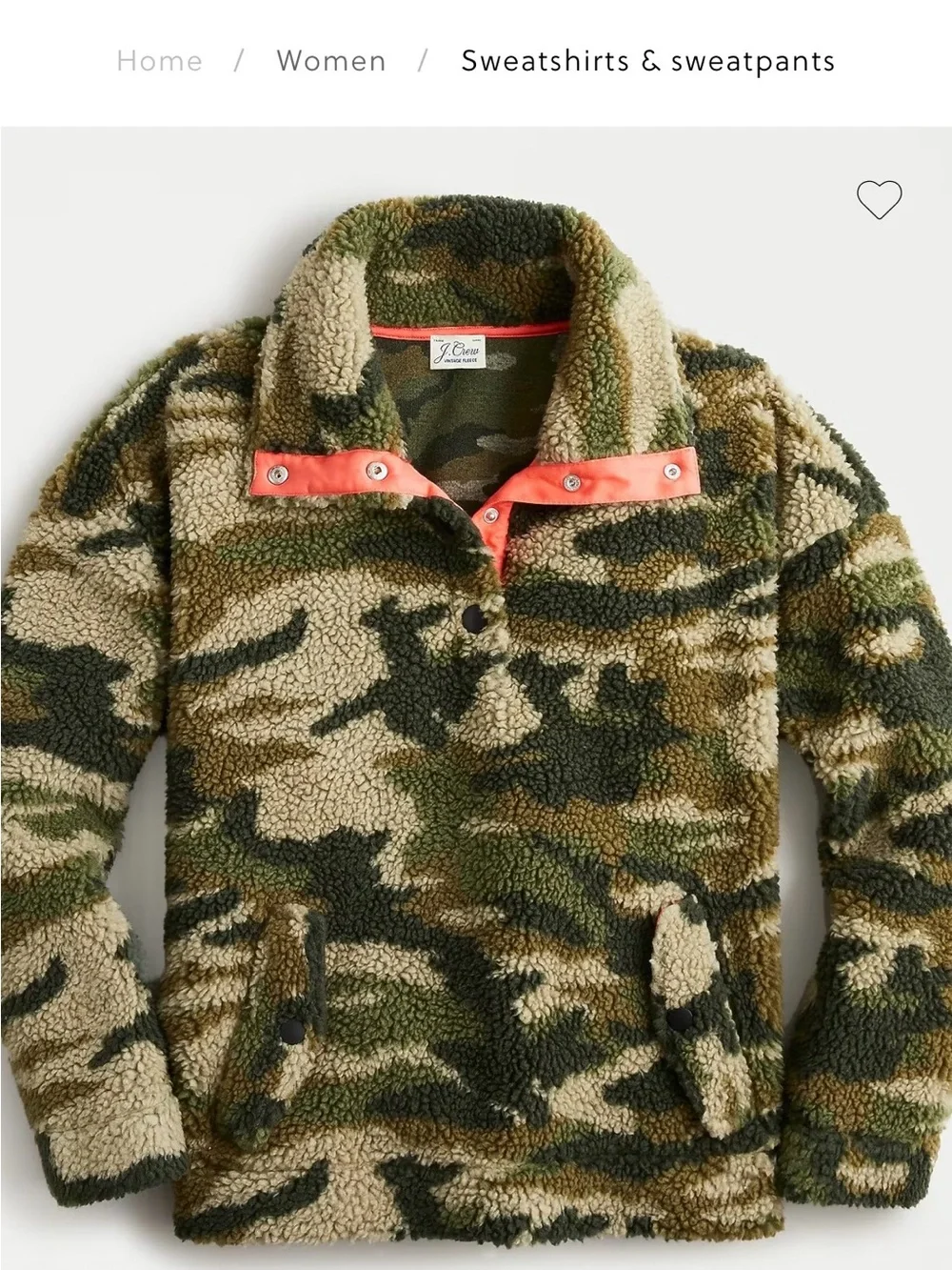 J.Crew Sharp Fleece